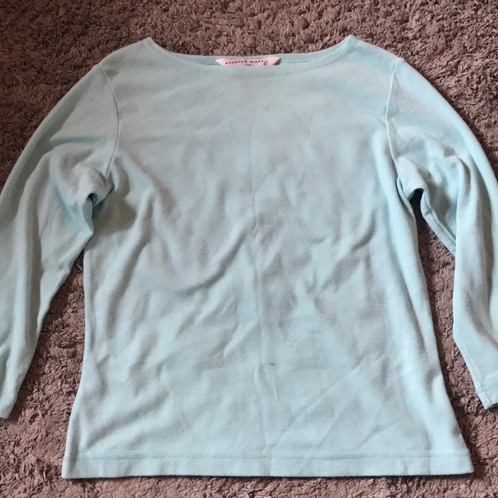 Blue sweater